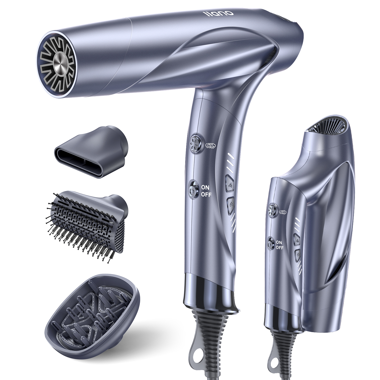 High-Speed Hair Dryer Set