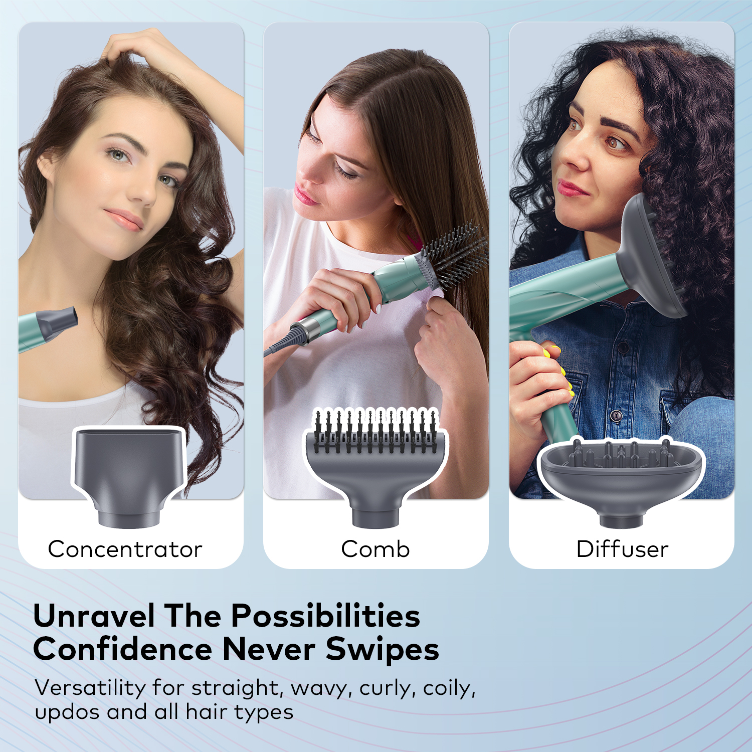 Ion Neutralizing High-Speed Hair Dryer Set