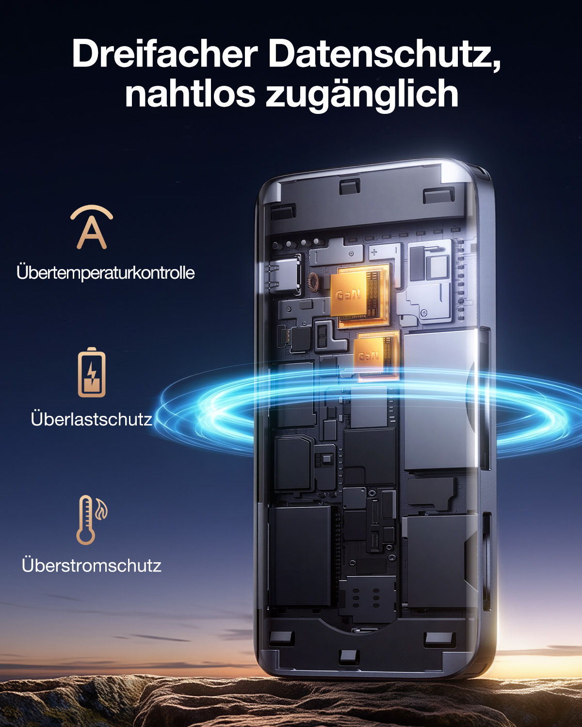 llano R604 CFexpress Typ-A/B Kartenleser mit RGB, USB 3.2 Gen 2 (10Gbps) 4-in-1 TF/Micro SD Kartenleser Adapter